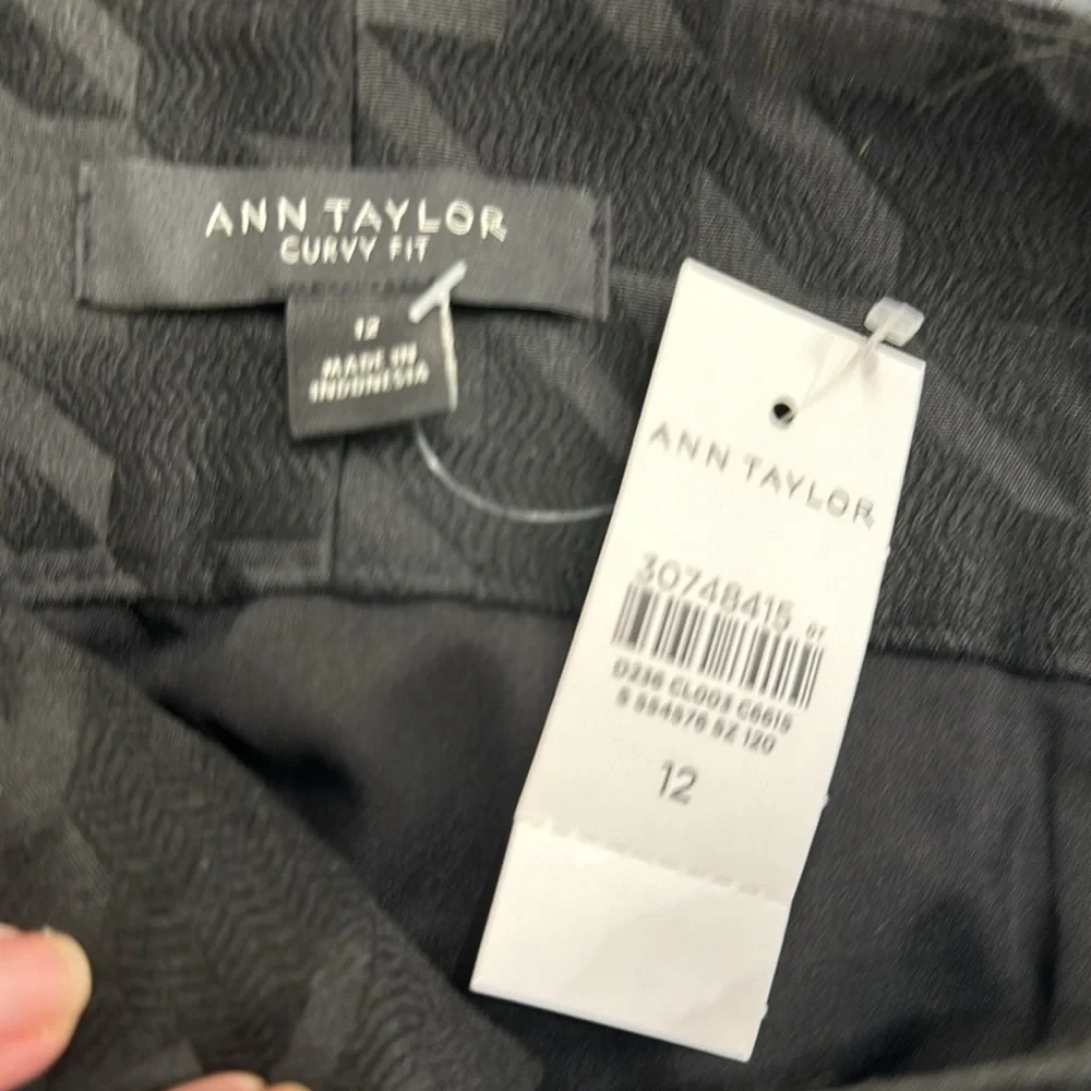 Ann Taylor pencil Skirt with belt, 12 Curvy - Picture 5 of 6